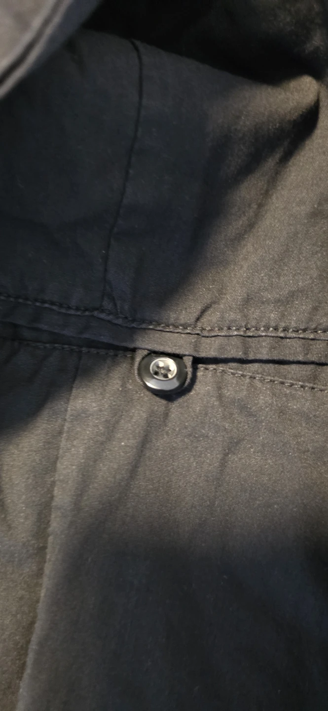 LE 31 Slim Fit Button-Up Shirt - Black