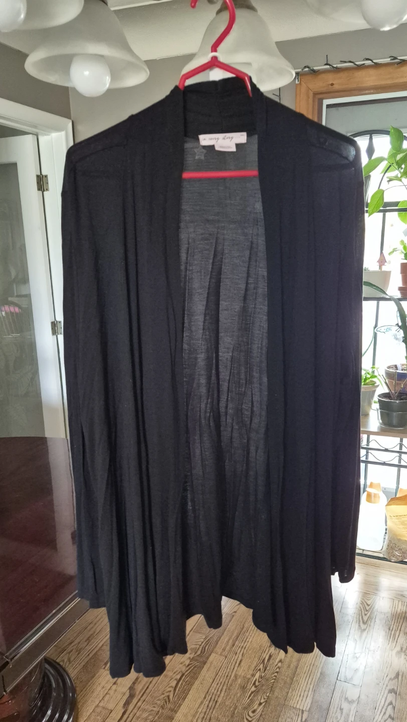 In Every Story Black Cardigan
