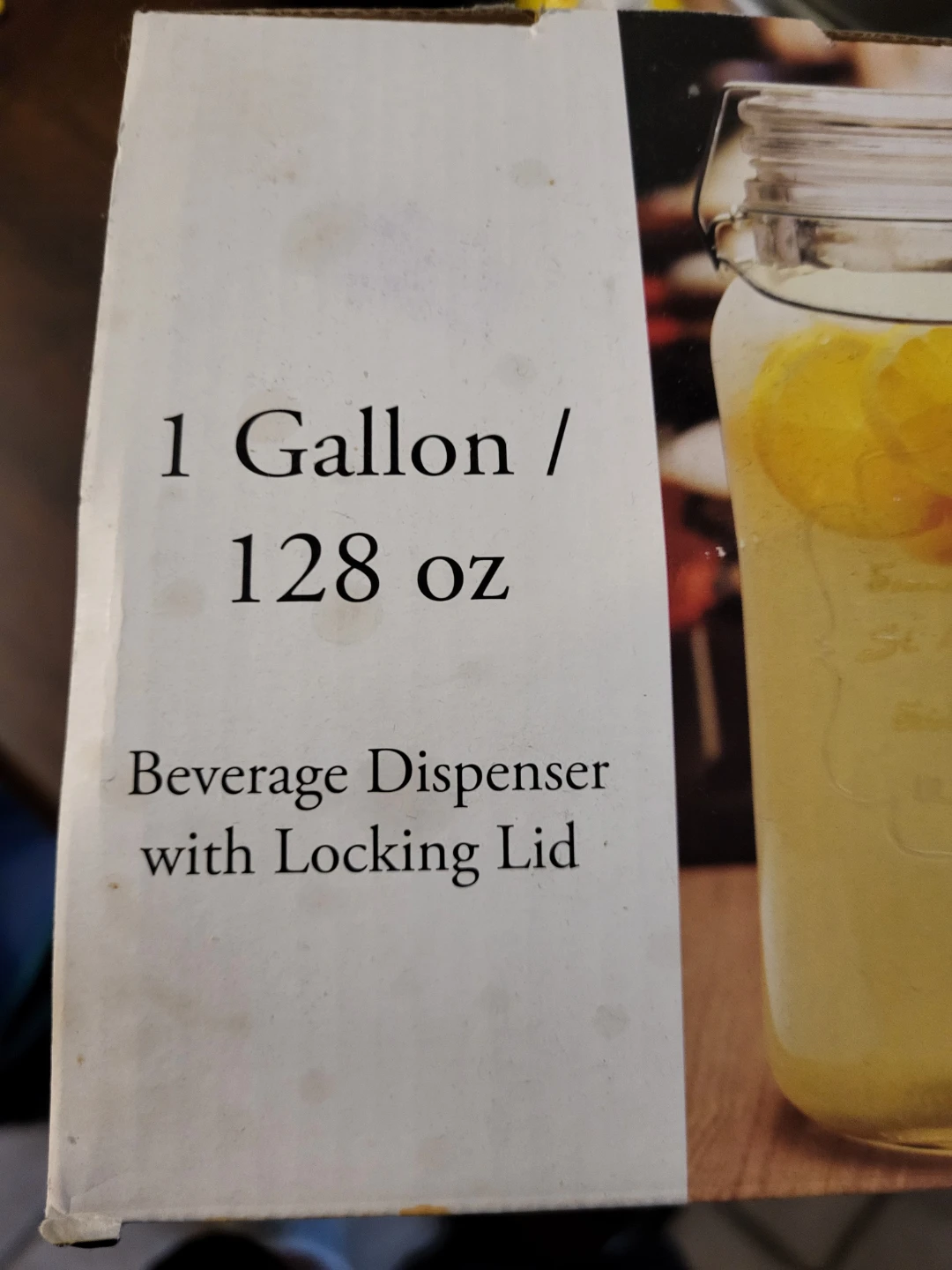 St. Louis Bay Beverage Dispenser with Locking Lid - 1 Gallon - photo 2