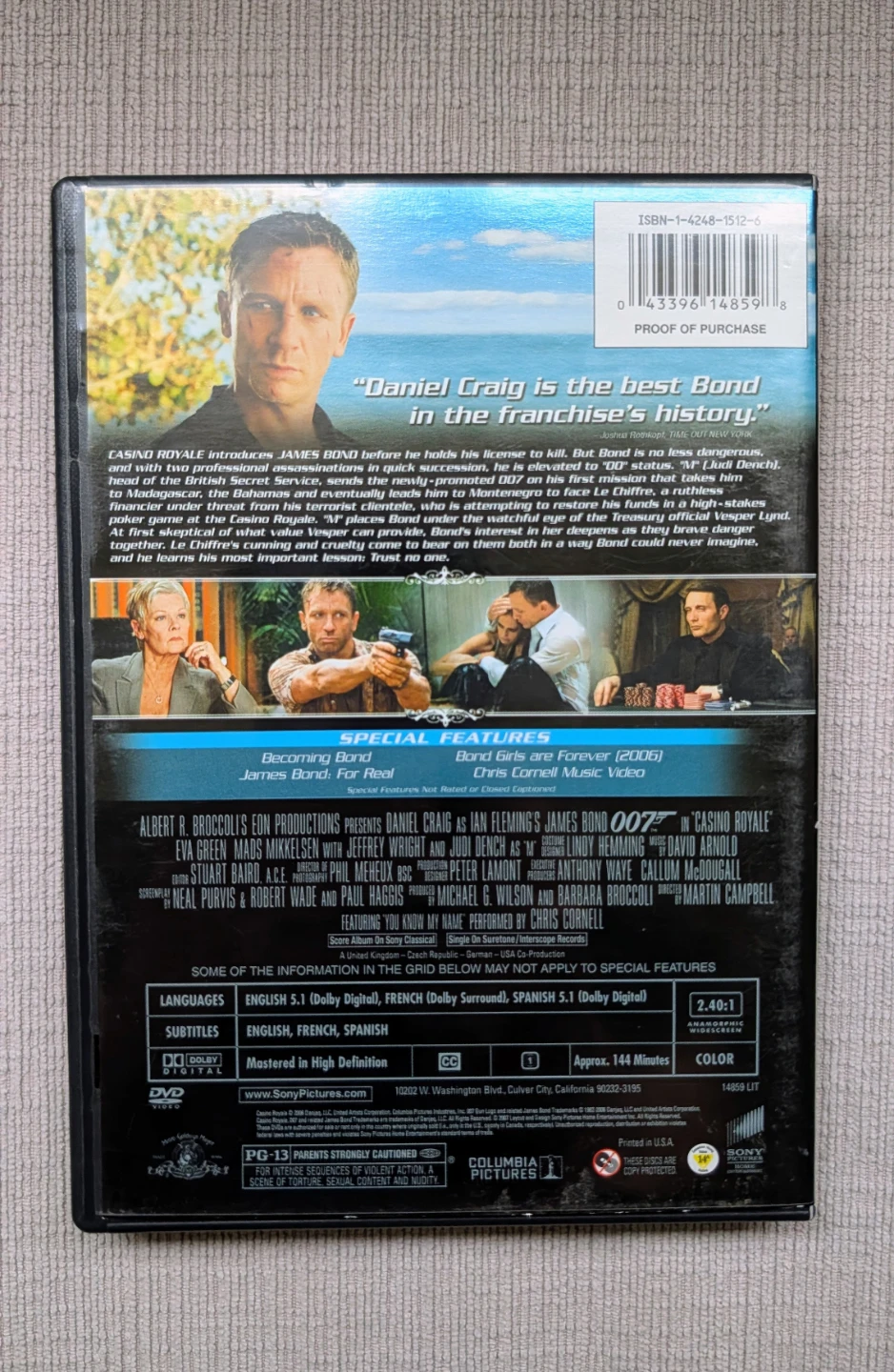 Casino Royale 007 2-Disc Widescreen Edition DVD Movie - photo 2