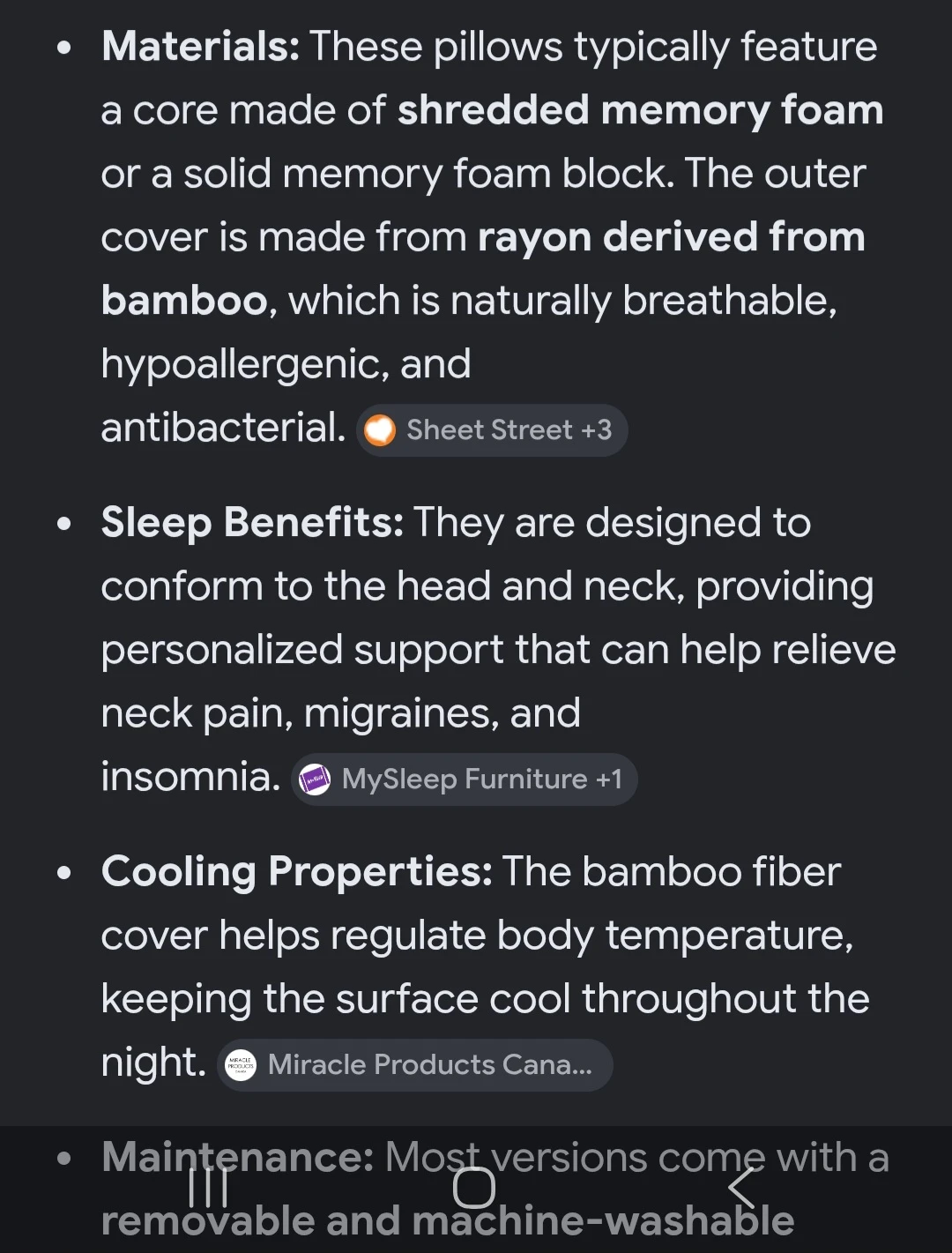 Orthopedic Bamboo Viscogel Pillow - photo 2