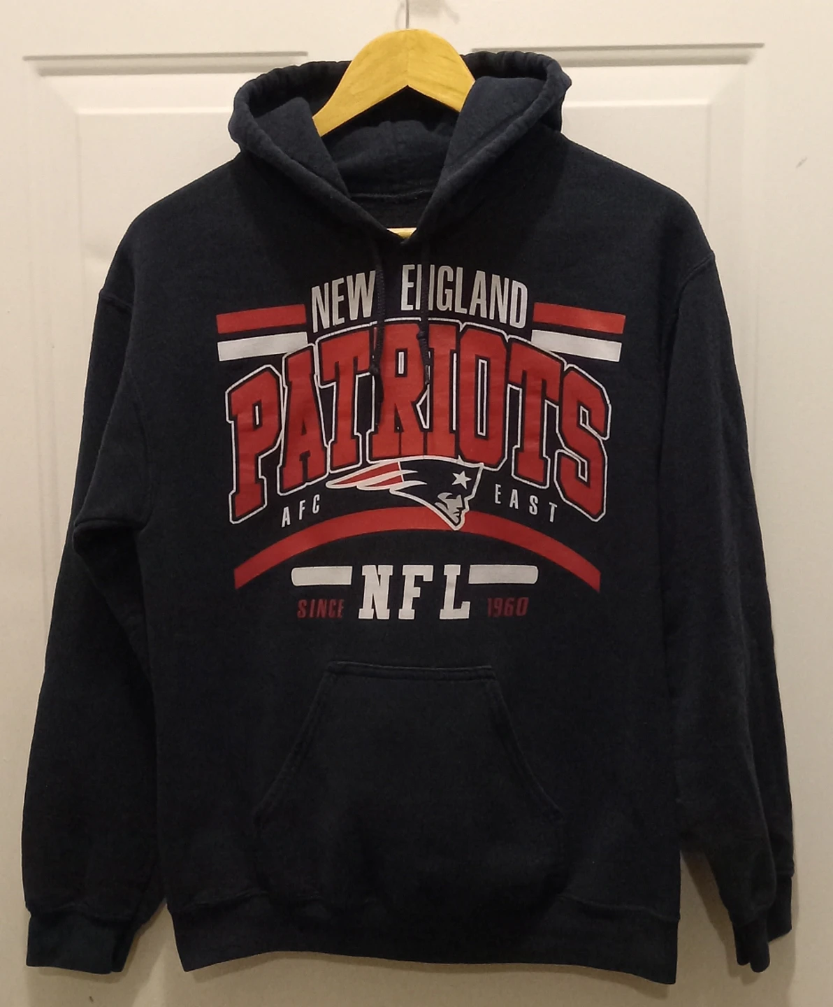 New England Patriots Navy Hoodie - Adult Size Small