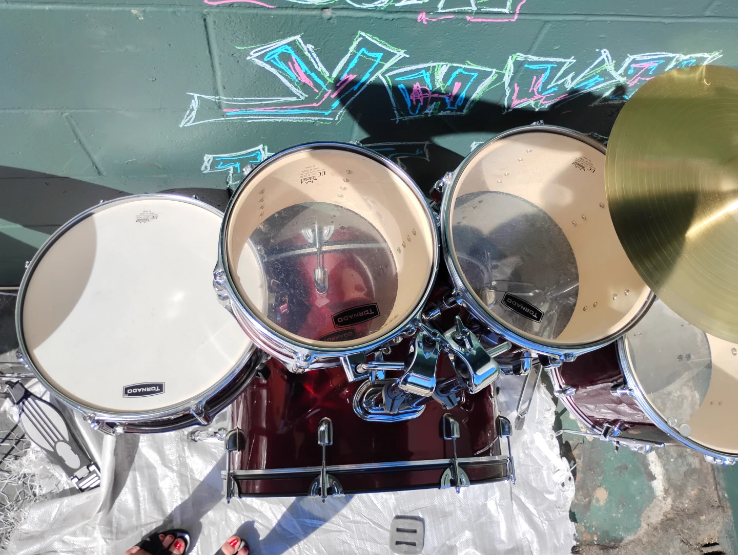 Mapex Tornado Drum Kit - photo 3