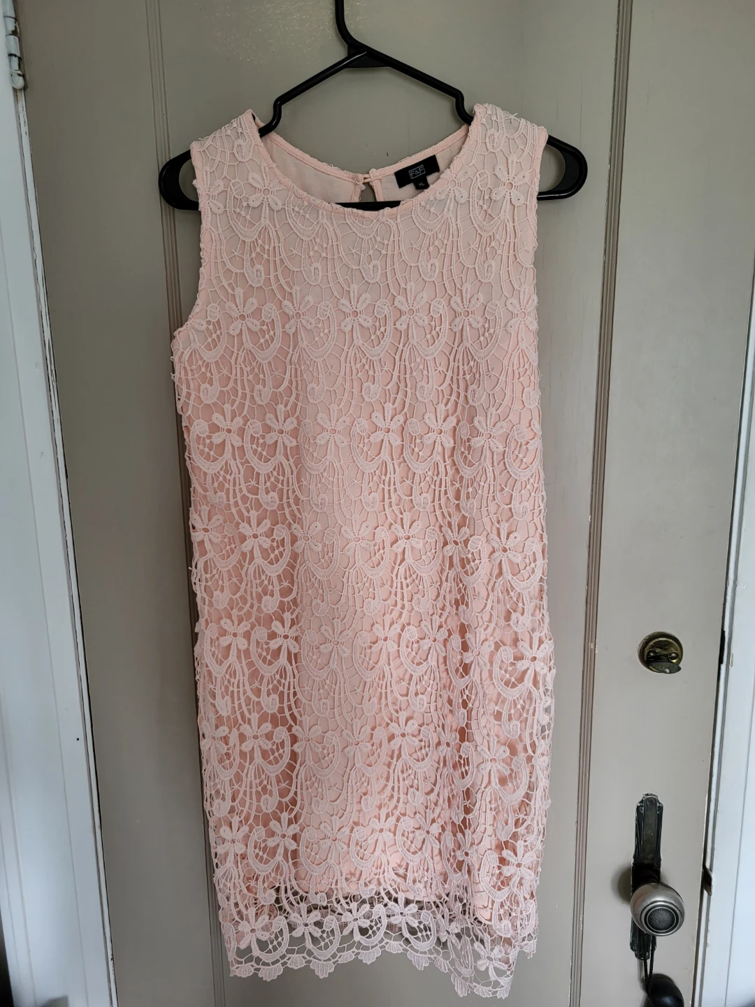 Pink Lace Dress