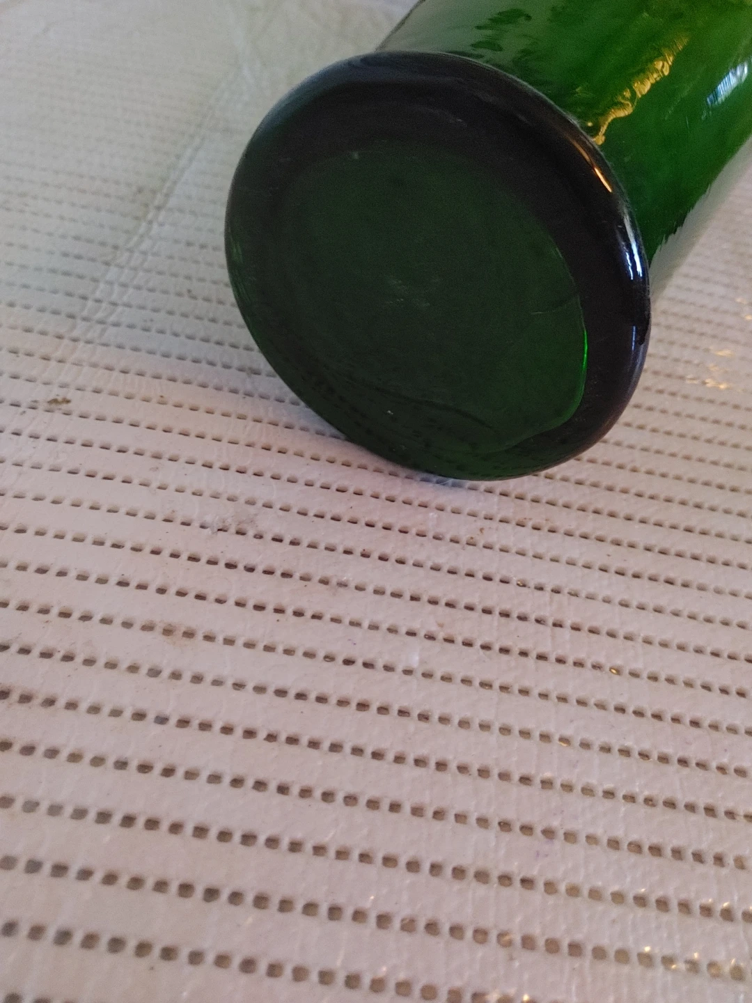 Green Glass Vase - photo 3
