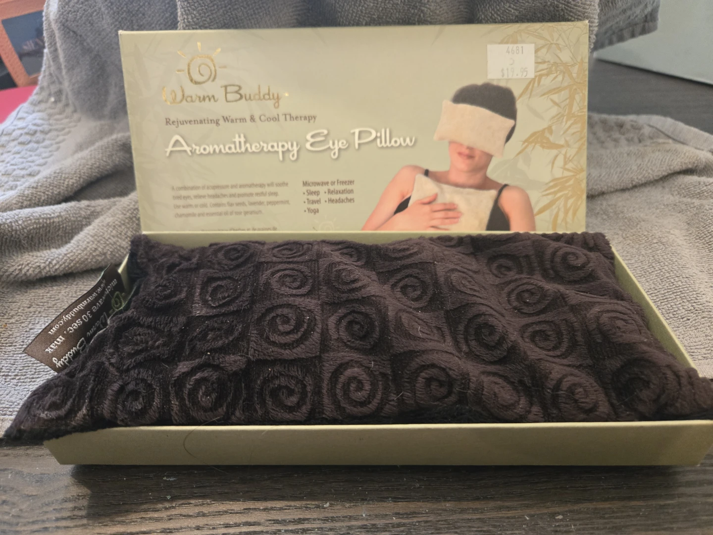 Warm Buddy Aromatherapy Eye Pillow