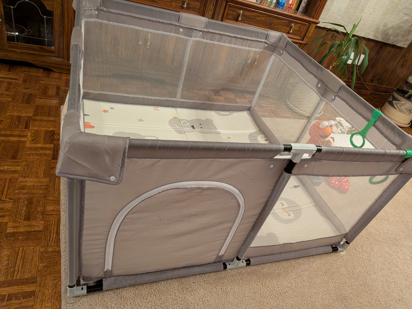 Playpen with Unicorn and Animal Mat - photo 2