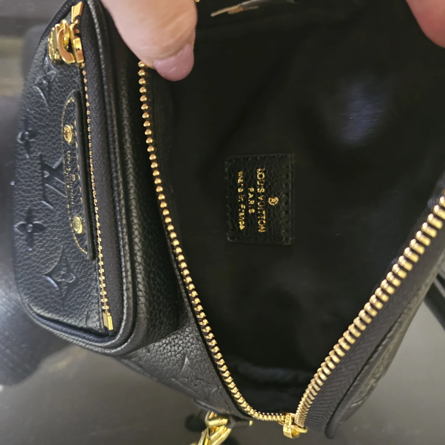 Louis Vuitton Black Monogram Belt Bag - photo 2