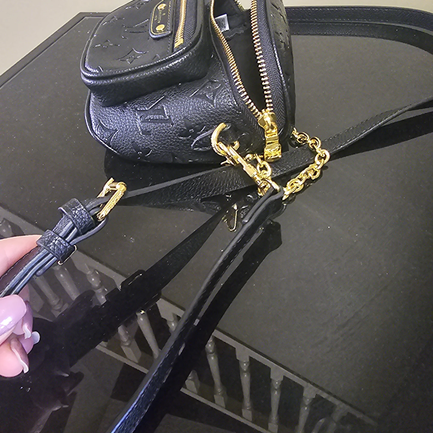 Louis Vuitton Black Monogram Belt Bag - photo 3