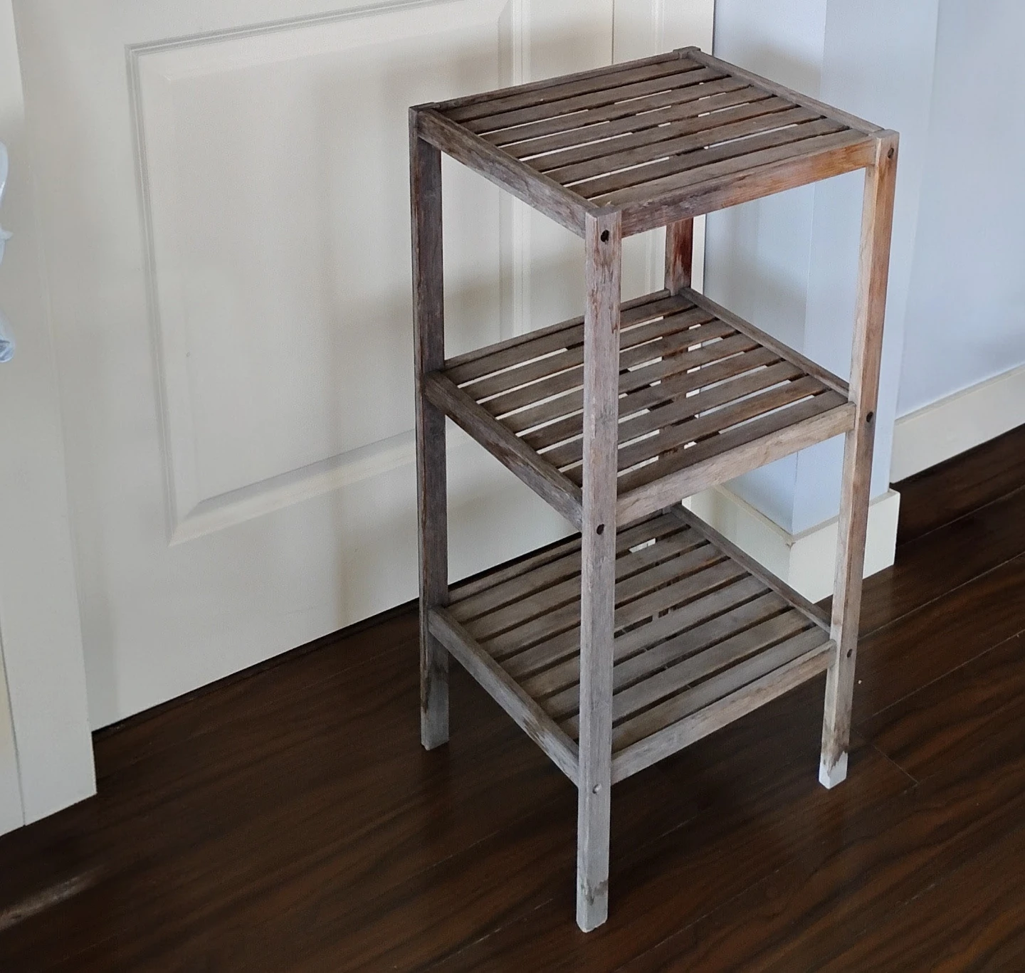 Hand Crafted Solid Wood Shelf Unit
