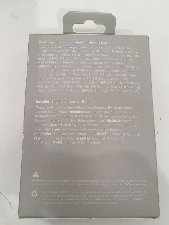 GoPro HERO13 Black Enduro Rechargeable Battery - photo 4