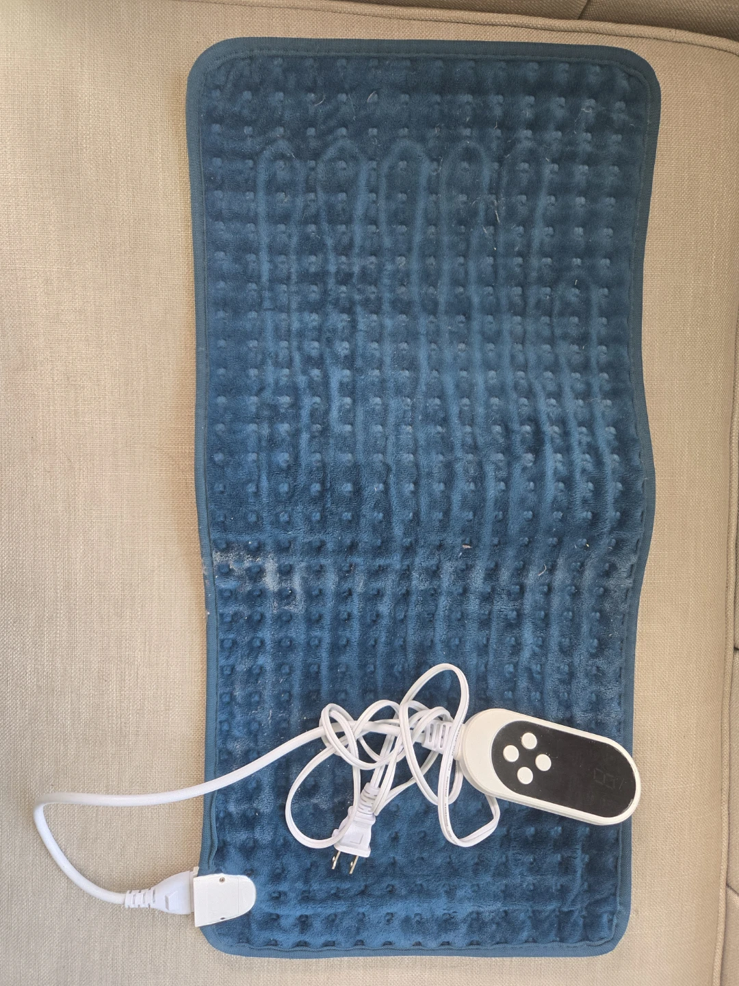 Electric Heating Pad - Blue
