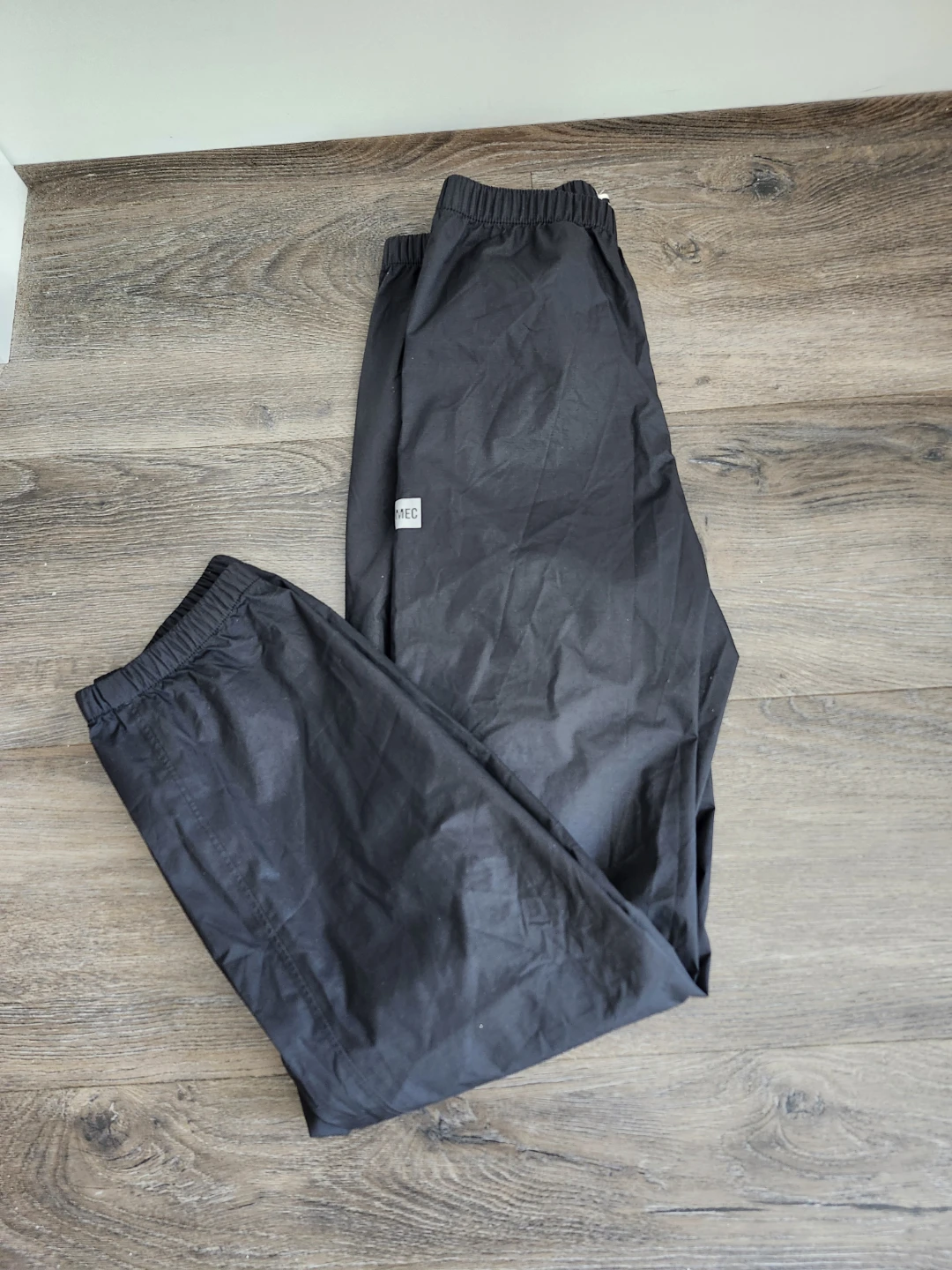 MEC Youth Rain Pants Black Size 12