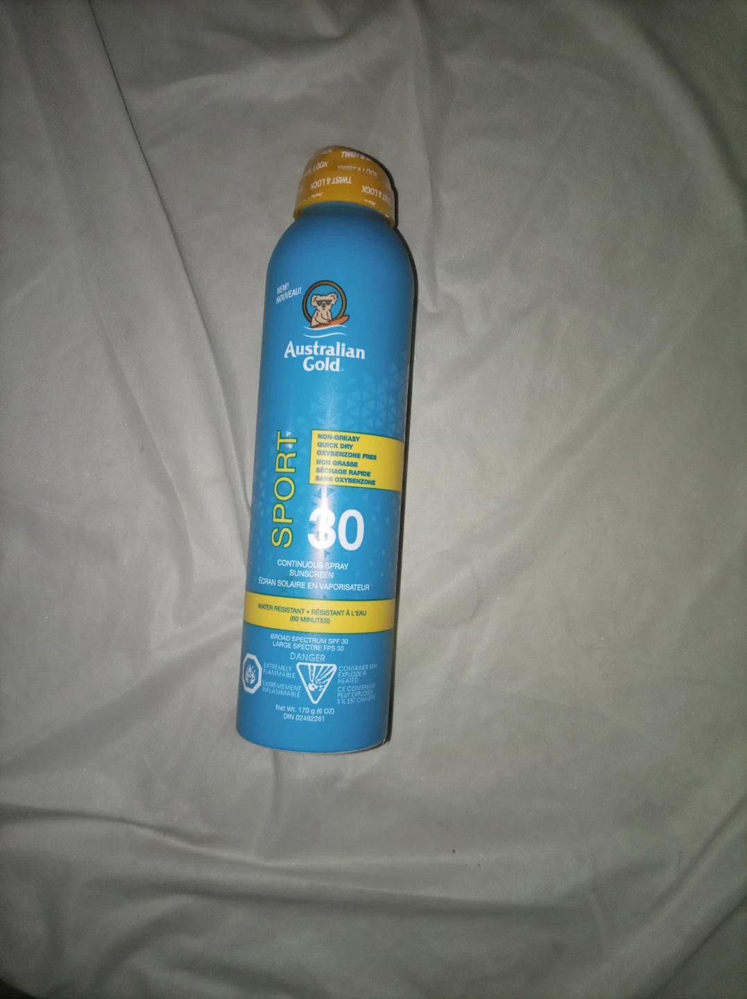 Australian Gold Sport Continuous Spray SPF 30 Sunscreen 170g