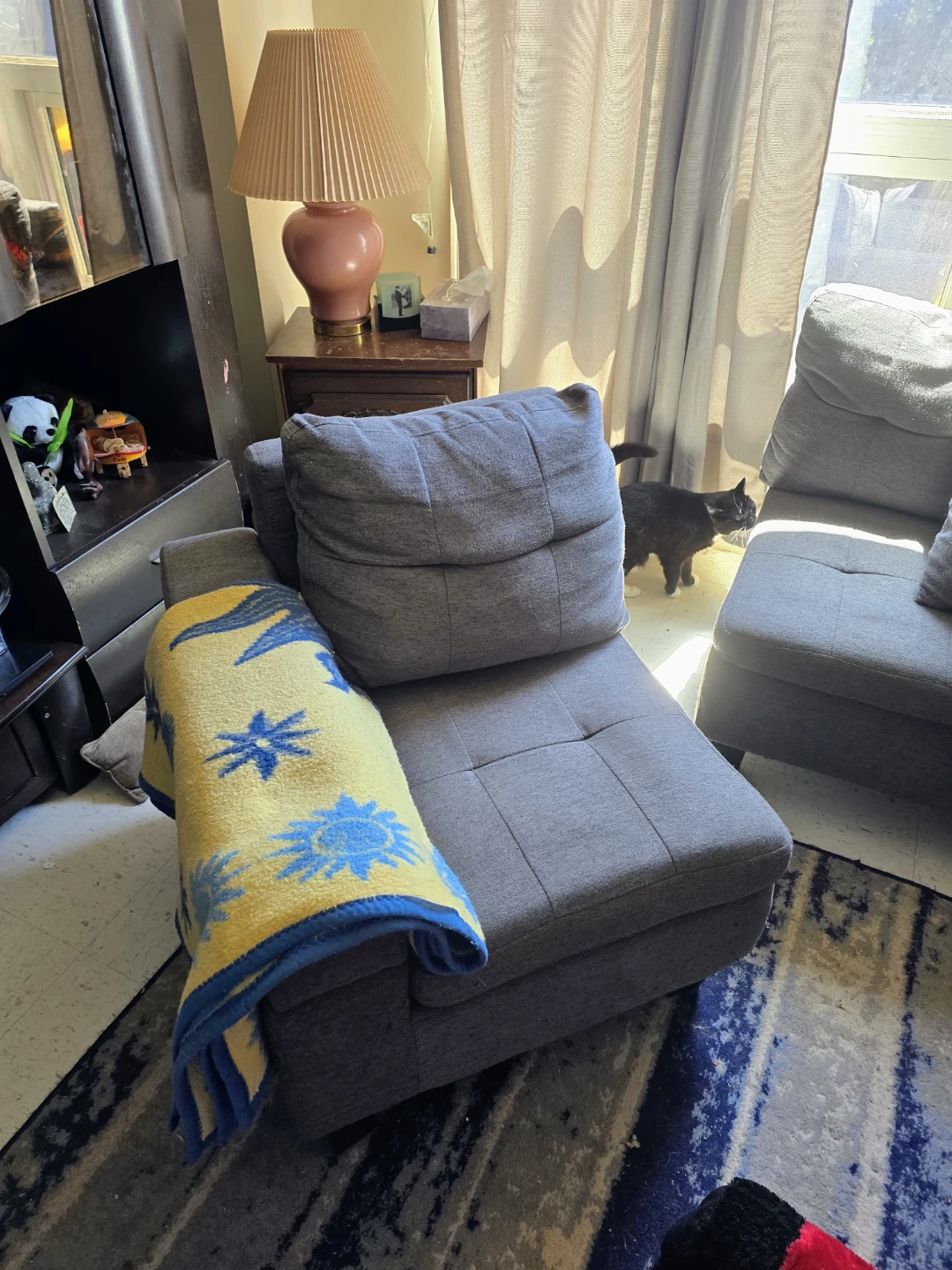 Ikea sofa with reversible lounger - photo 3