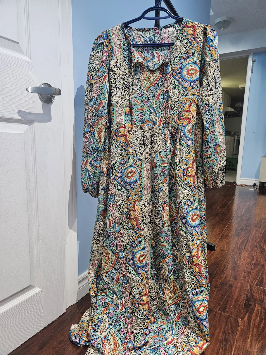 2 Women's Long Sleeve Maxi Dress - photo 5