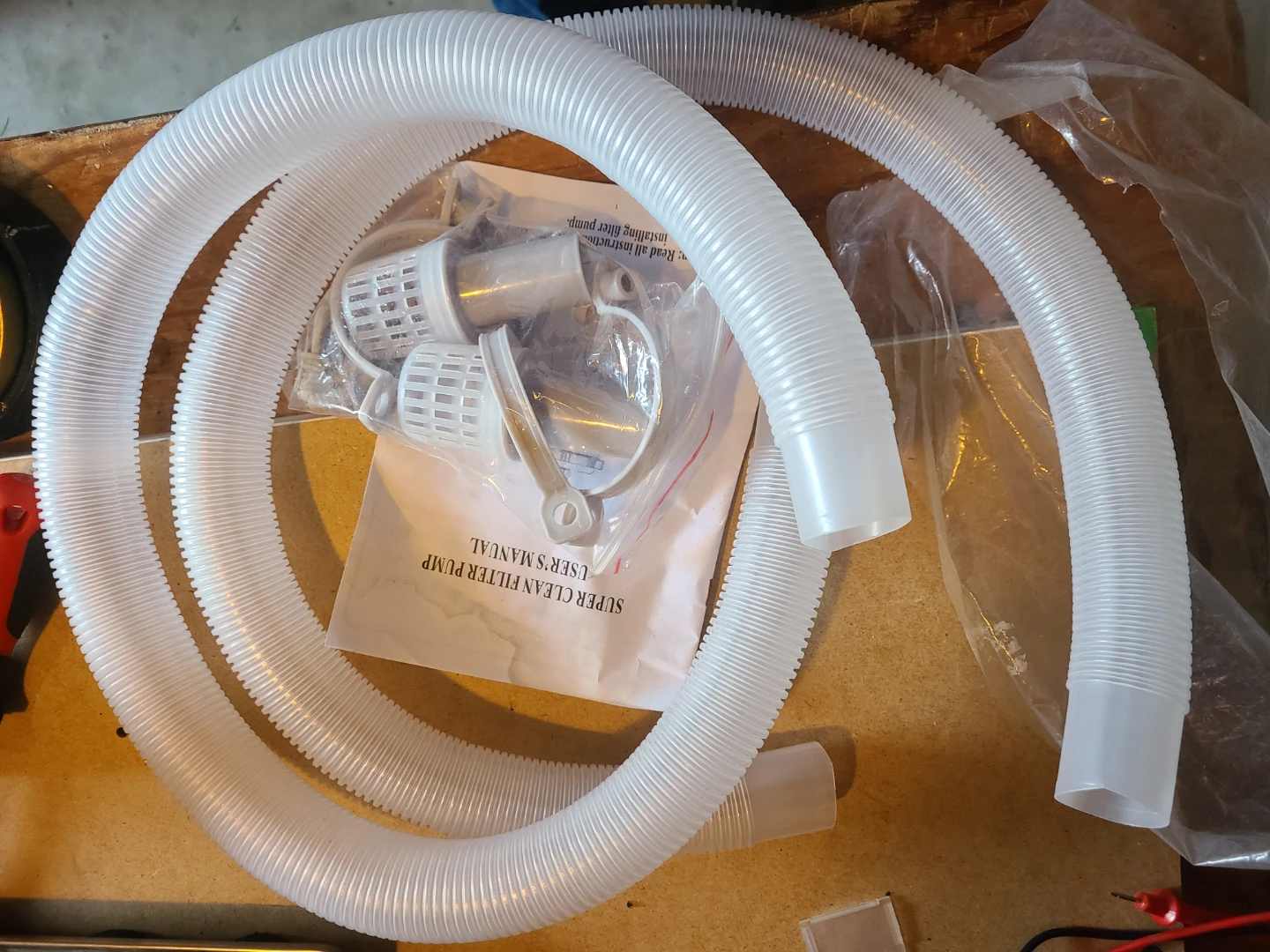 300gal Filter Pump with Hoses - photo 3