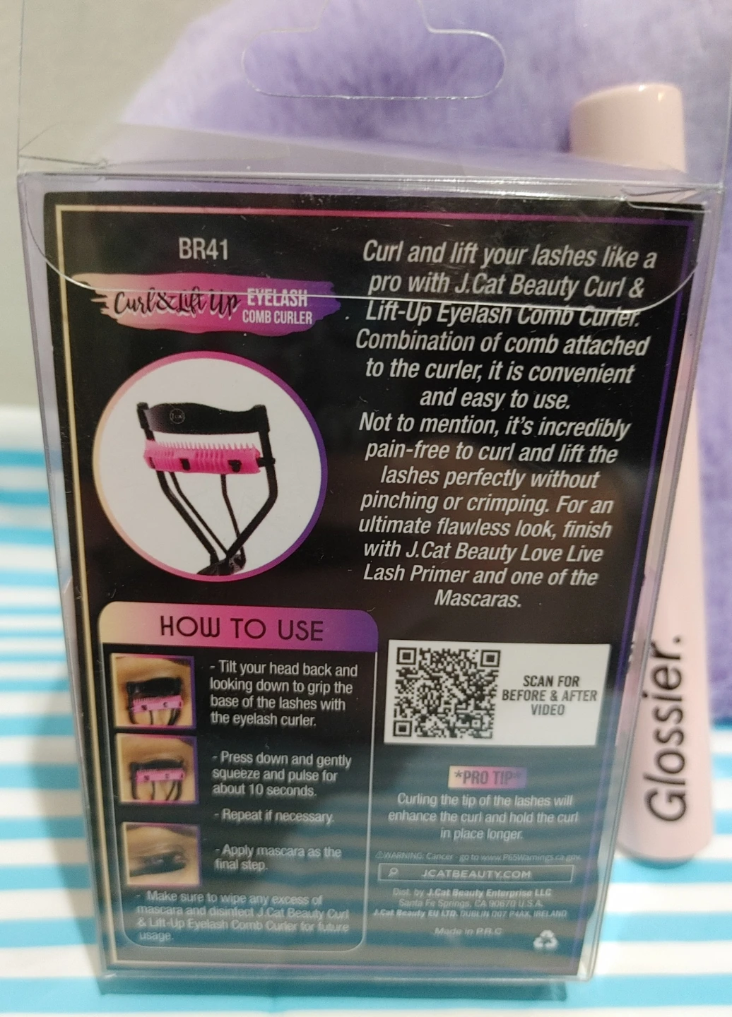 J.Cat Beauty Curl & Lift Up Eyelash Comb Curler - photo 2