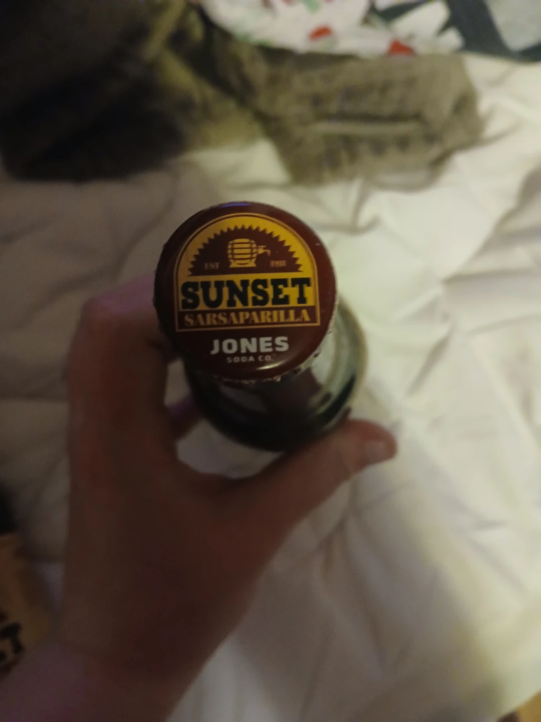 Empty Jones Soda Sunset Sarsaparilla 2 Bottles - photo 3
