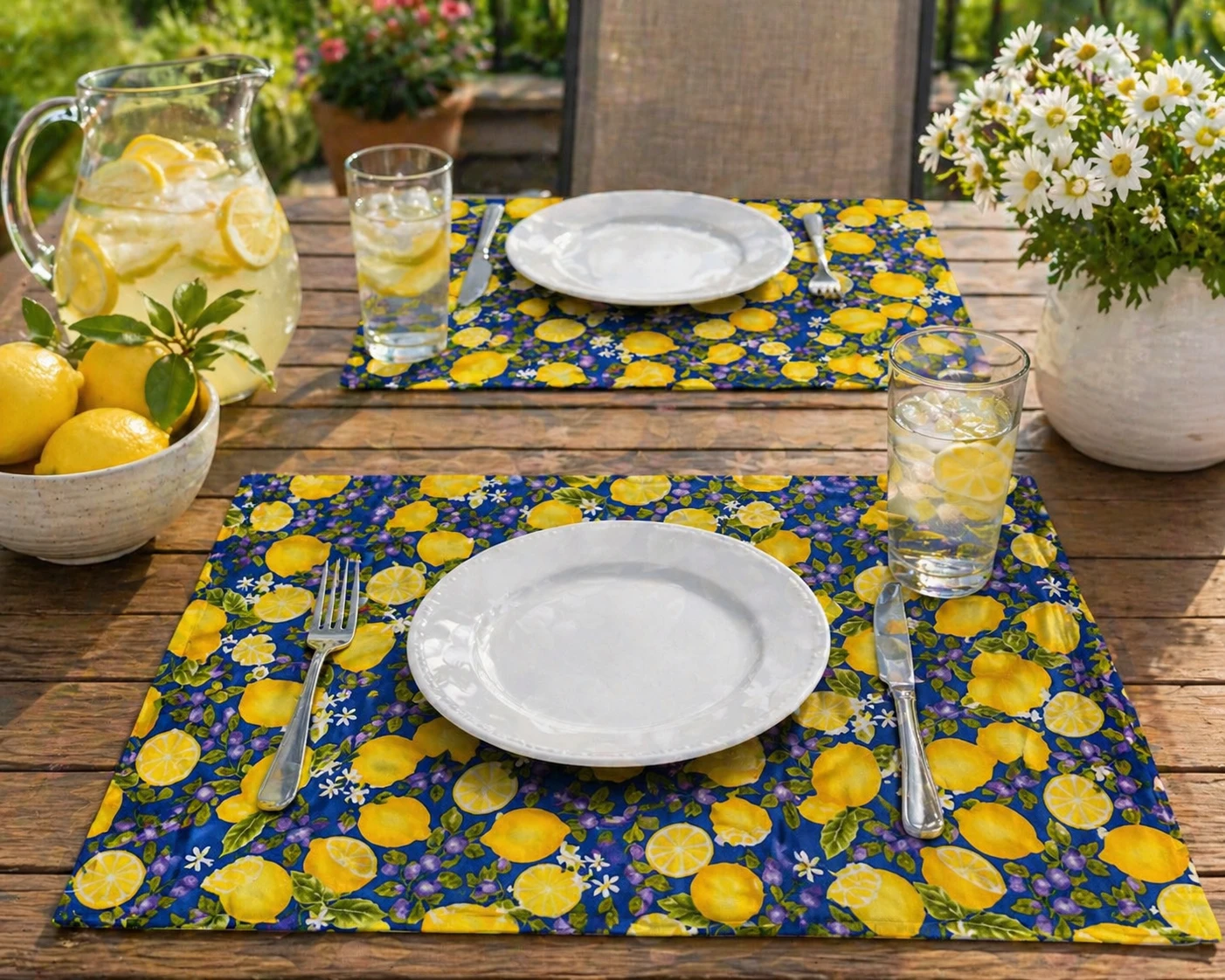 Lemon Placemats set of 4