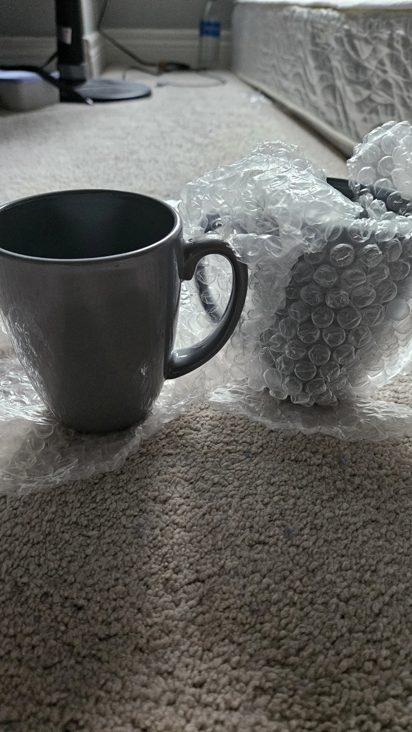 Corelle Stoneware Mugs - Grey