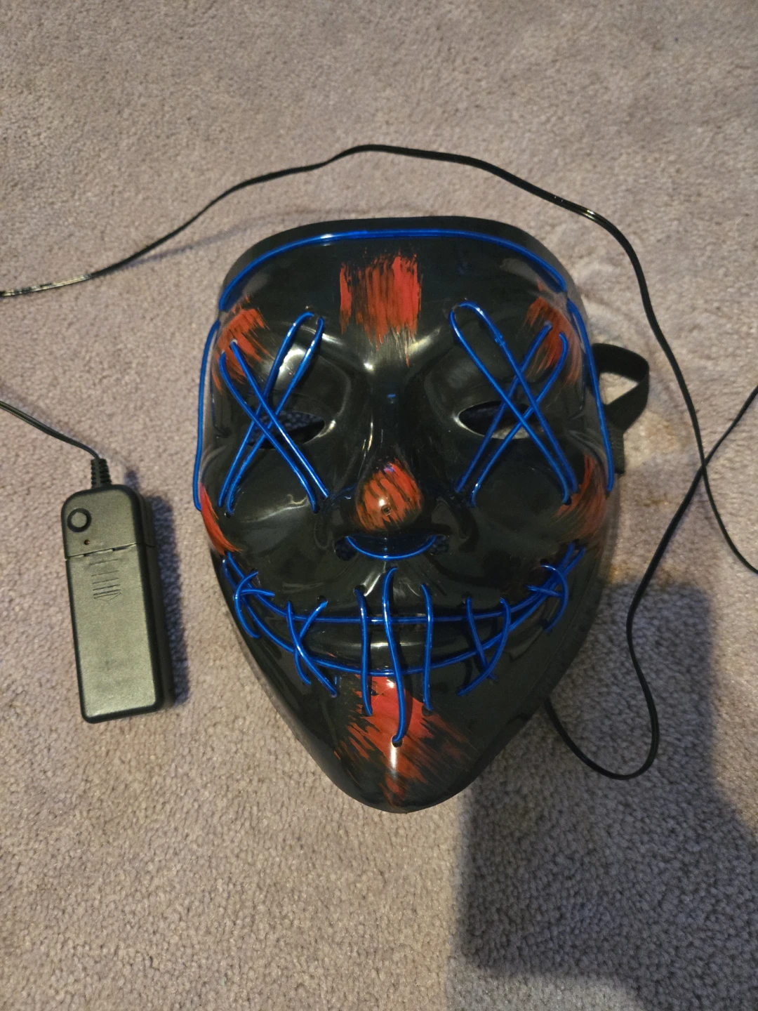 LED Purge Mask with Battery Pack