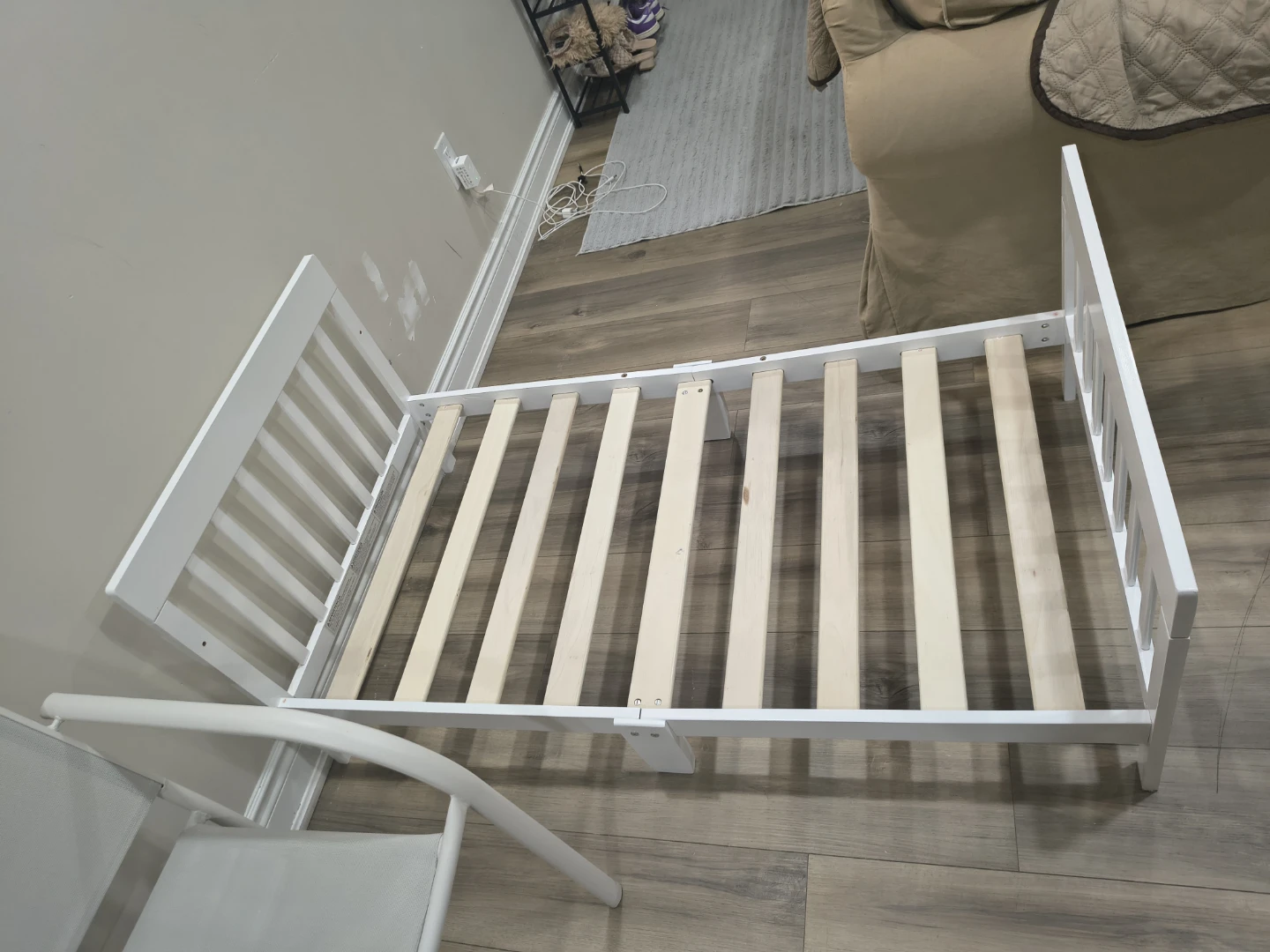 Dream On Me Finn Toddler Bed - White - photo 4