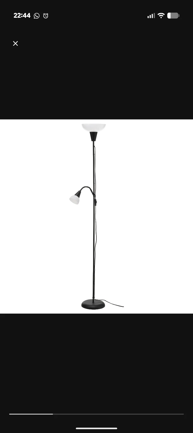 IKEA Floor Lamp with Reading Light
