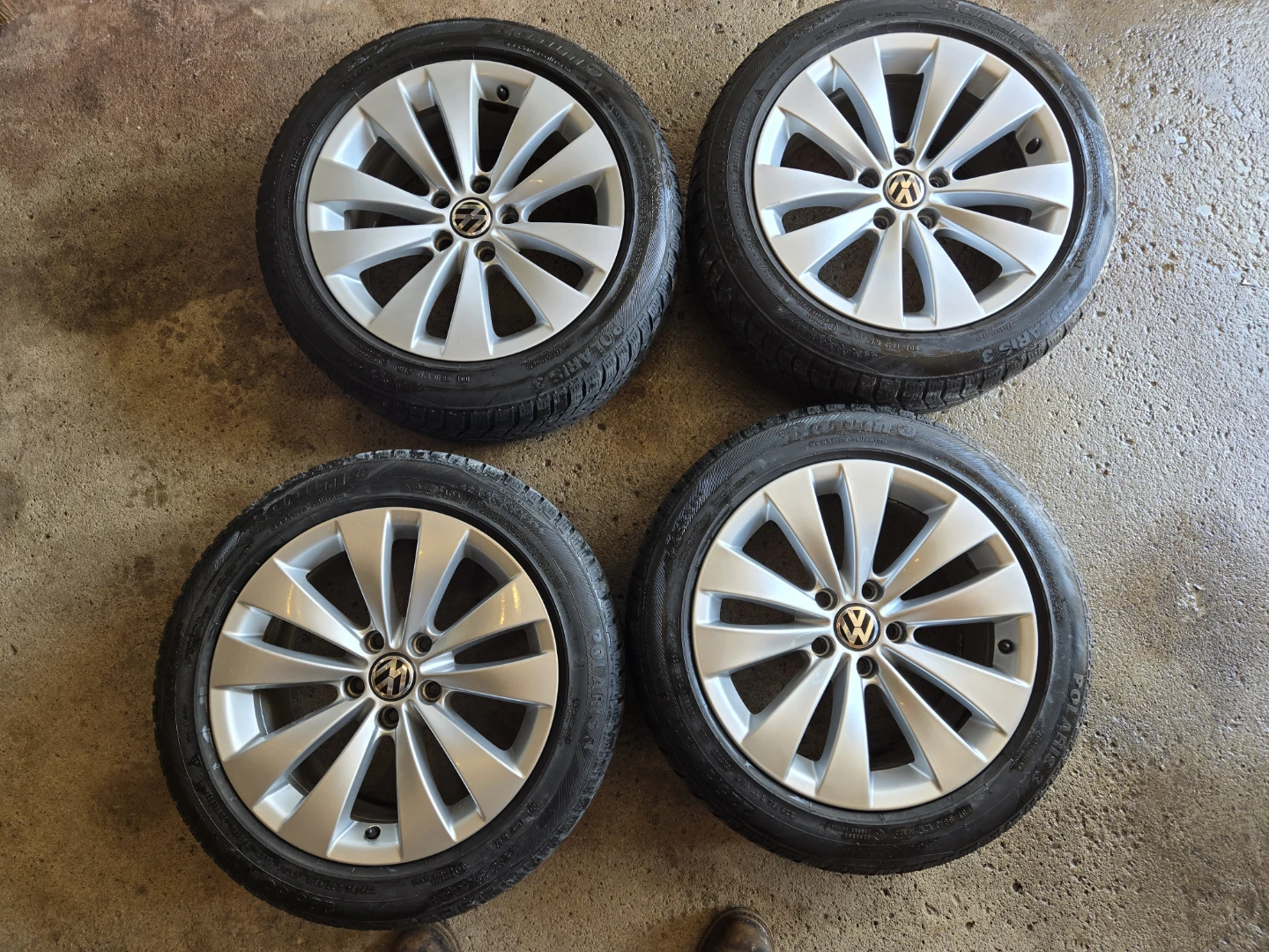 VW OEM Rims and winter tires