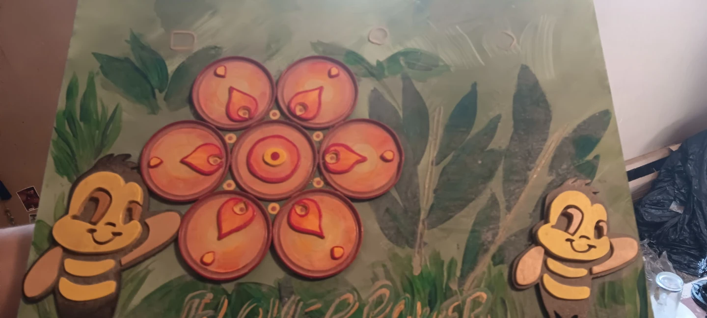 Handmade Bee Artwork