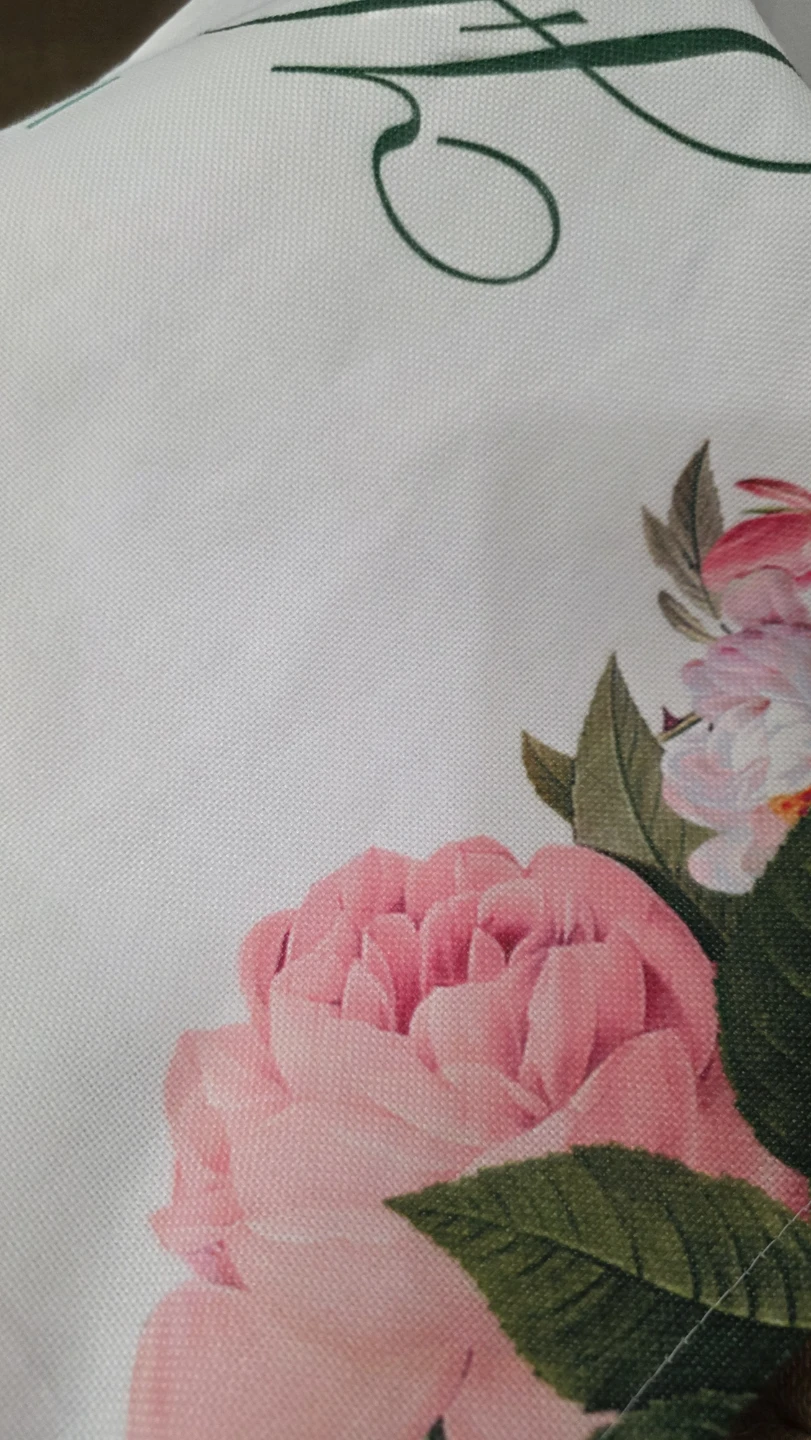 Home Garden Floral Door Curtain - photo 2