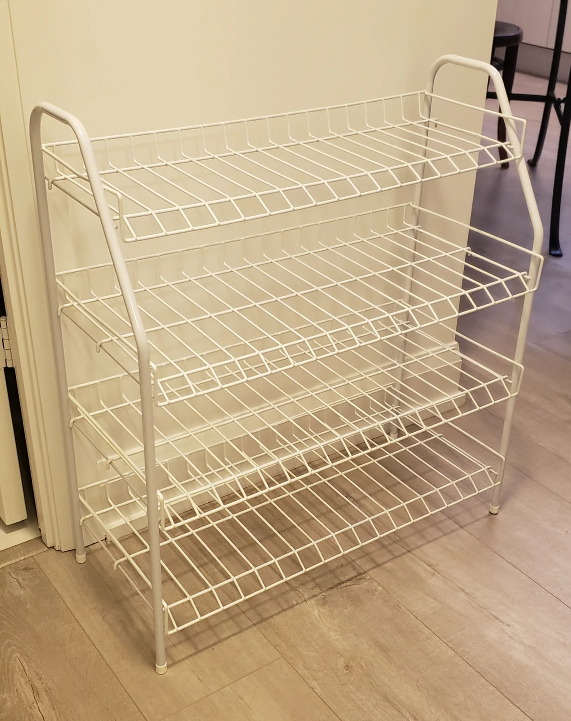 4-Tier Wire Shoe Rack