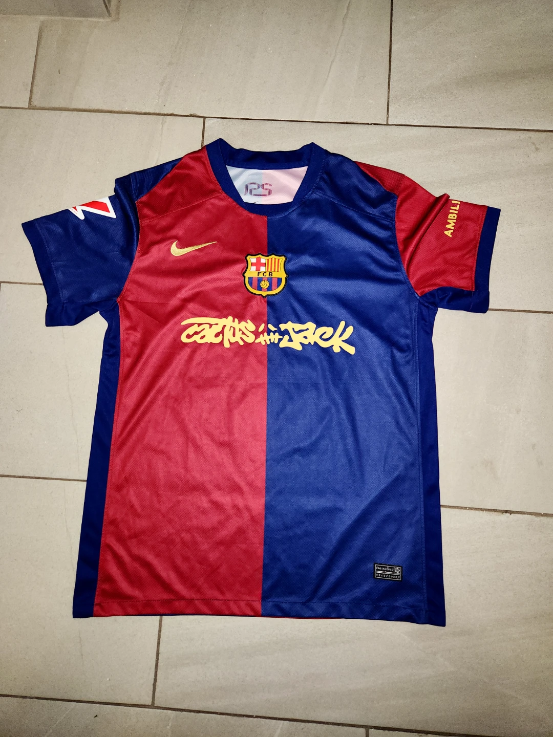 Nike Dri-FIT Barcelona Jersey Lamine Yamal 19 Cactus Jack