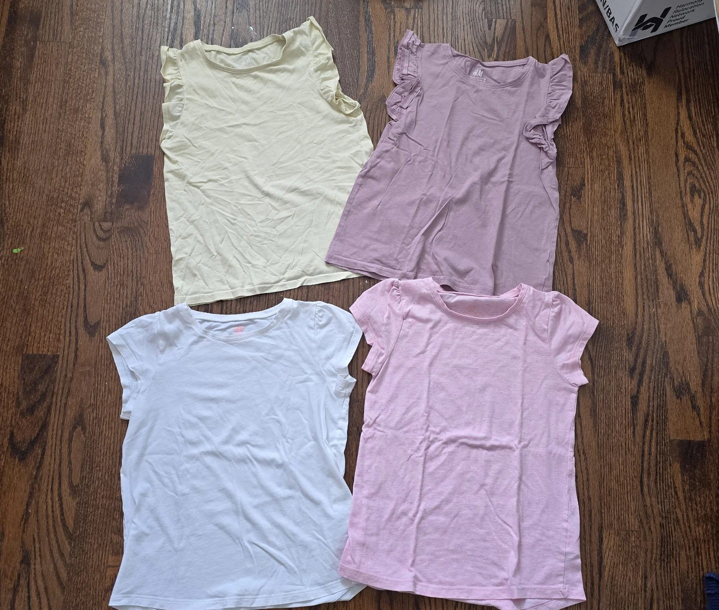 Bundle of 4 H&M Cotton T-Shirts - Girls' Size 8-10y