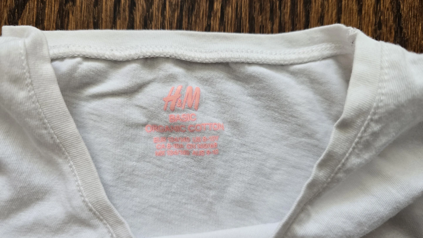 Bundle of 4 H&M Cotton T-Shirts - Girls' Size 8-10y - photo 4