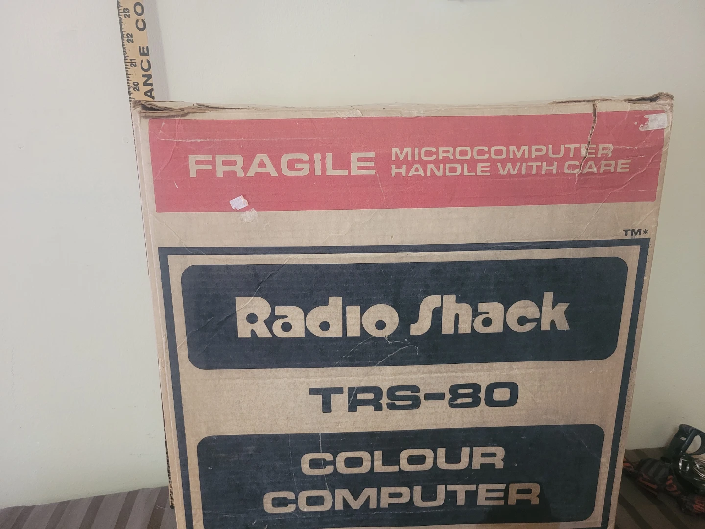 Vintage Radio Shack TRS-80 Colour Computer with Manuals