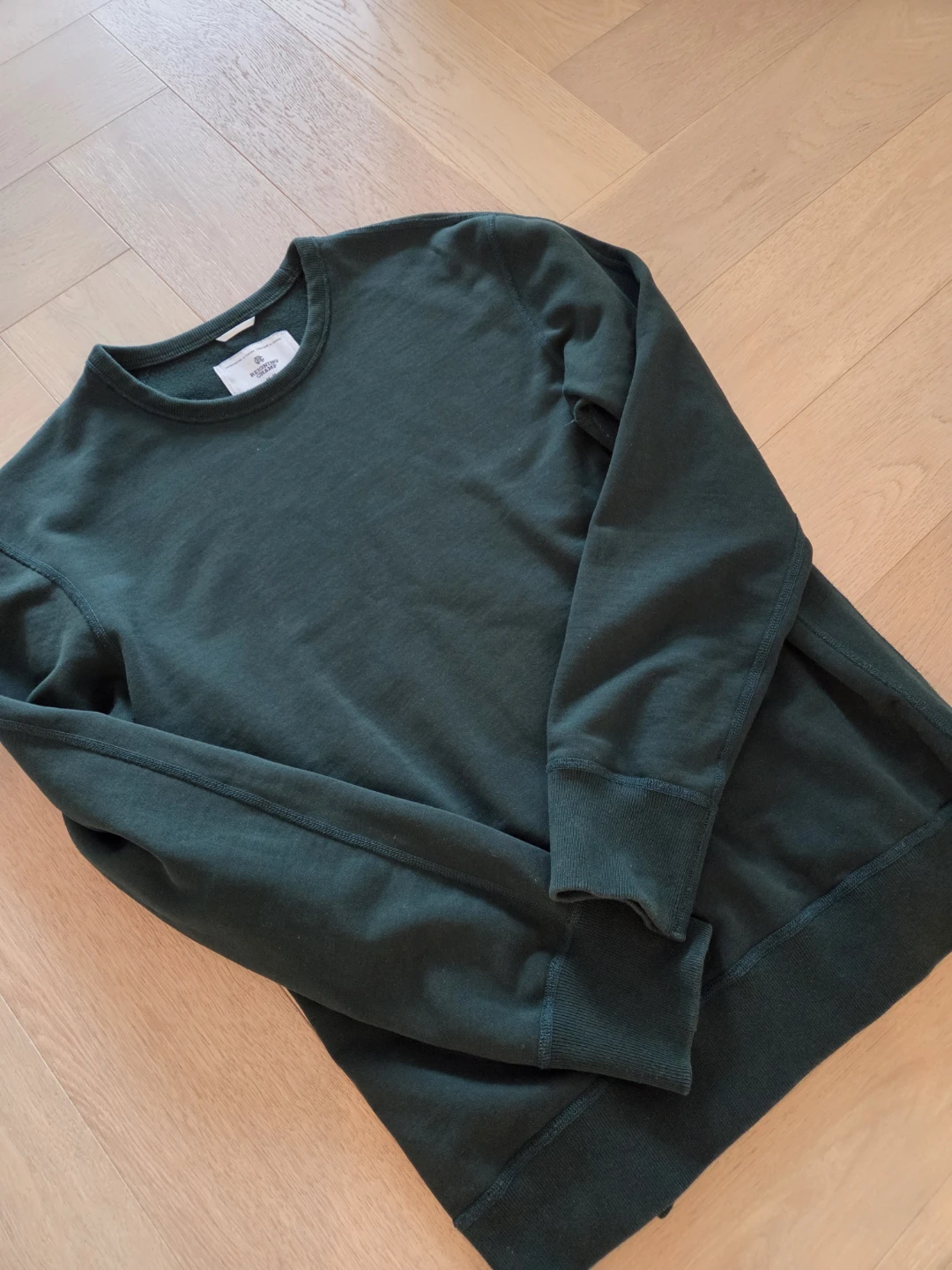 Reigning Champ Crewneck Sweatshirt - Medium - Forest Green - photo 3