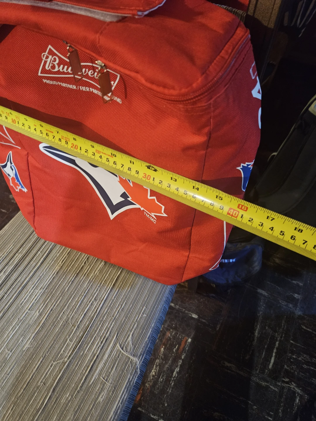 Budweiser Toronto Blue Jays Cooler Backpack - photo 5