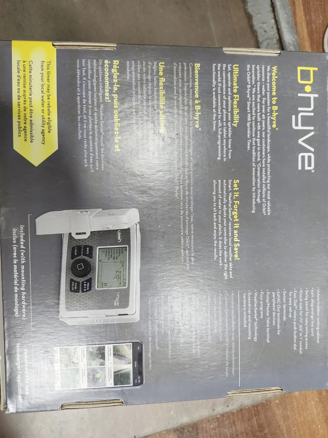 B-hyve Smart Wi-Fi Indoor/Outdoor Sprinkler Timer - 6 Stations - photo 3