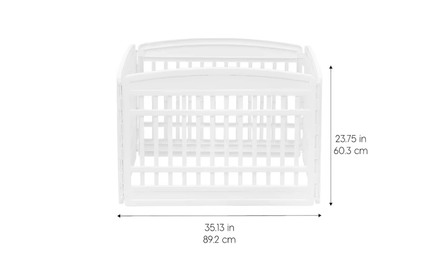 Dog Playpen 24 inches 4 Panel Plastic - photo 3