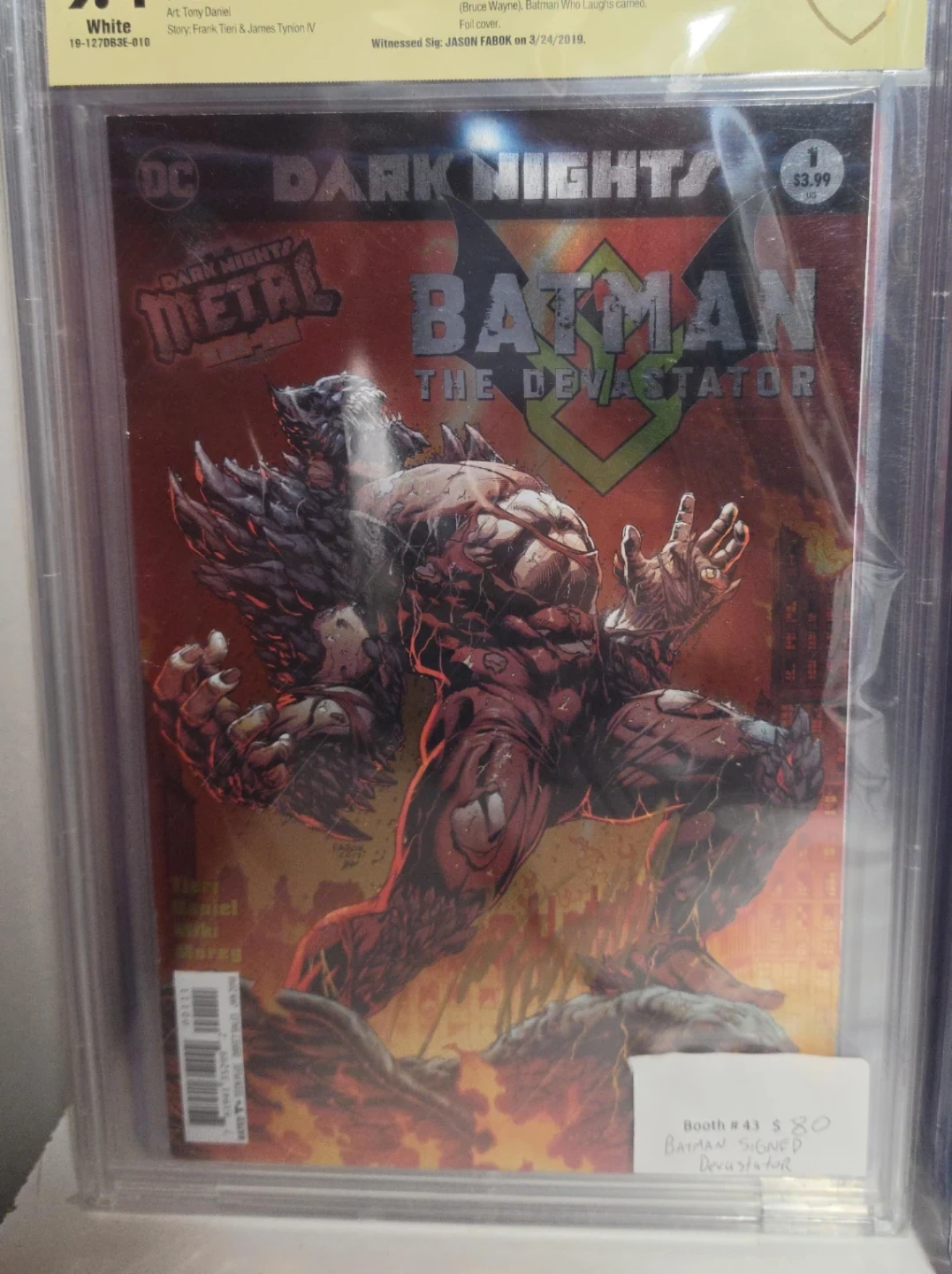 Batman: The Devastator #1 Comic Book (Graded 9.4) - photo 2