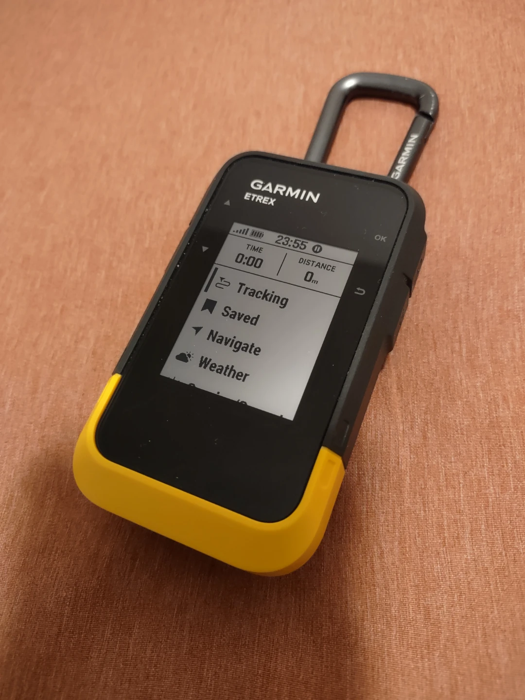 Garmin eTrex GPS Device with Carabiner Clip - photo 2