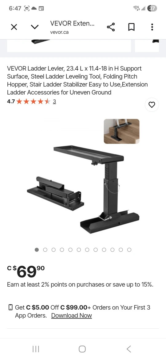 VEVOR Ladder Leveller