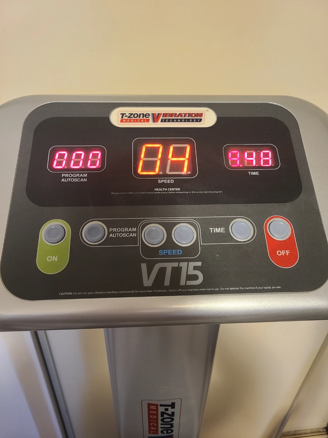 T-Zone Vibration VT15 Medical Vibration Technology - photo 5