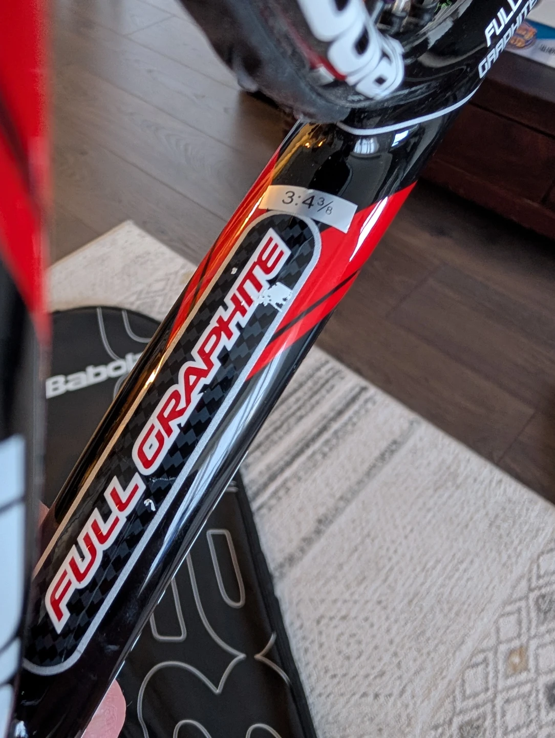 Babolat Full Graphite Tennis Racquet with Cover - photo 2