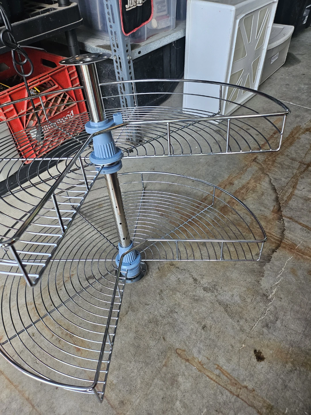 28 inch lazy Susan new never used  Adjustable Height 28-Inch - photo 2
