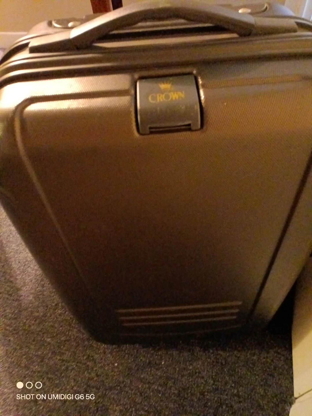 Crown Luggage Carry-On Suitcase