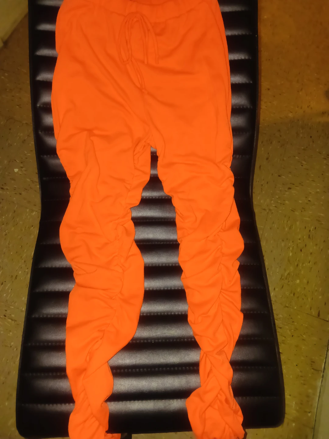 Orange Ruched Leggings - photo 2
