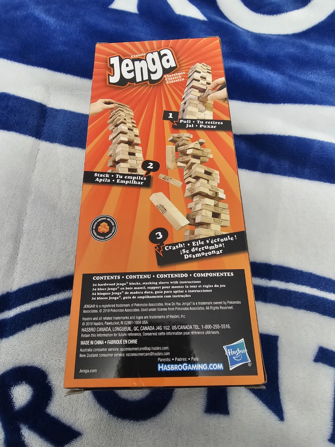 Jenga Classic Block Game - photo 3