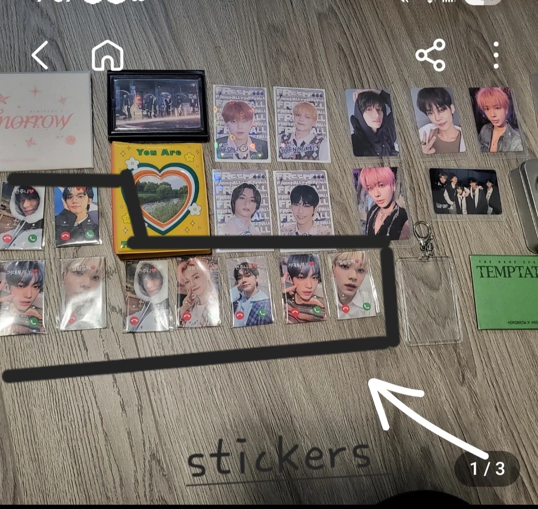 TXT "The Name Chapter: TEMPTATION" Photocards - photo 4